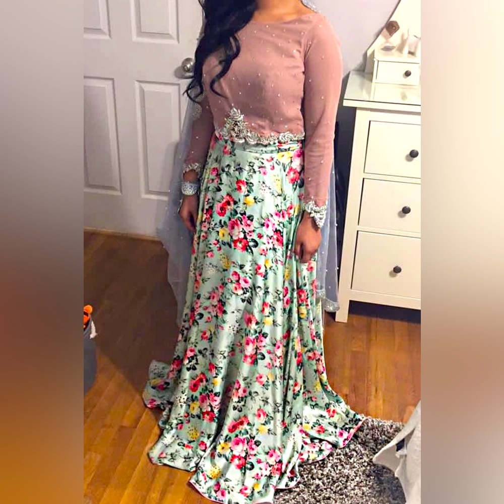 Floral Lengha